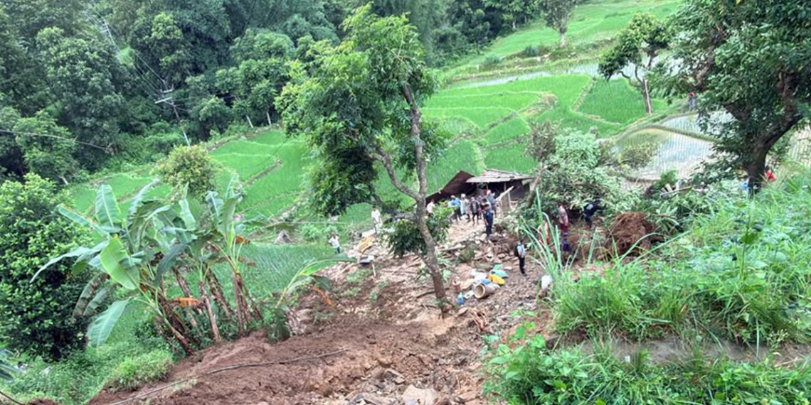 लमजुङमा कुलो भत्किएर धन्सार पुरिँदा बाबुछोरीको मृत्यु