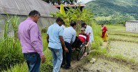 नगरपालिकाभित्रकै वडा कार्यालय पुग्न अपांगतालाई सास्ती !