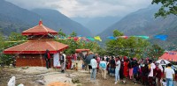 स्थानीयले संकलन गरेको ६० लाख रुपैयाँमा पुनर्निर्माण भयो बाहुनडाँडाको देवी मन्दिर