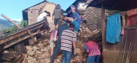 धन्सार भत्किक्दा लमजुङको तरापुमा ५ बाख्रा मरे