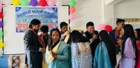 मर्स्याङदी क्याम्पसमा कक्षा १२ का विद्यार्थीलाई विदाई
