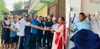 फुटवल खेलाडी राजन मालुवाको उपचारका लागि सहयोग