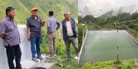 तमू धीं यूकेको सहयोगबाट सिन्धुलीमा बन्यो खानेपानी ट्याङ्की र सिँचाई पोखरी