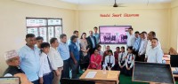 स्मार्ट कक्षाले फेरियो पढाइको शैलीः ‘अब घोक्नुपर्दैन, भिडियो हेरेरै बुझिन्छ’