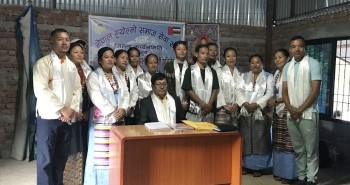 ह्योल्मो समाज लमजुङको अध्यक्षमा जेबी लामा निर्वाचित