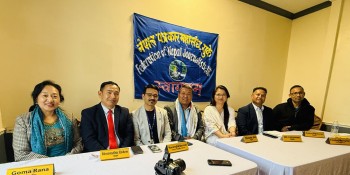 बेलायत पुगेका पत्रकार गुरुङलाई पत्रकार महासंघ यूकेको स्वागत–सम्मान