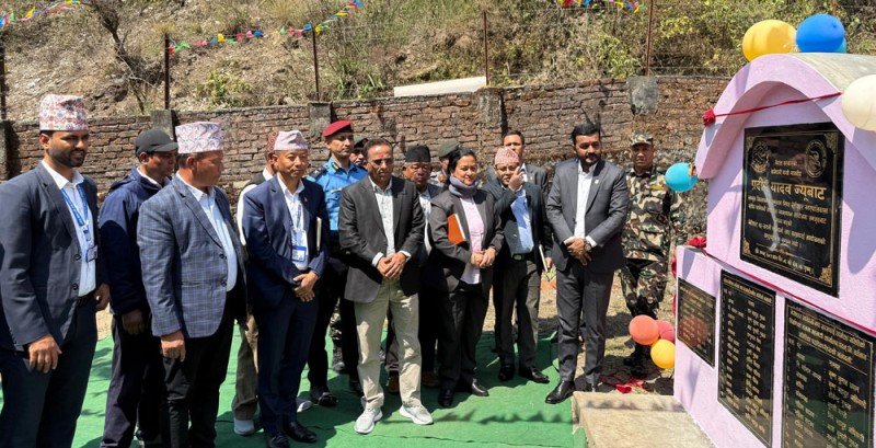 बेंसीशहर सहलगानी खानेपानी आयोजना उदघाटन