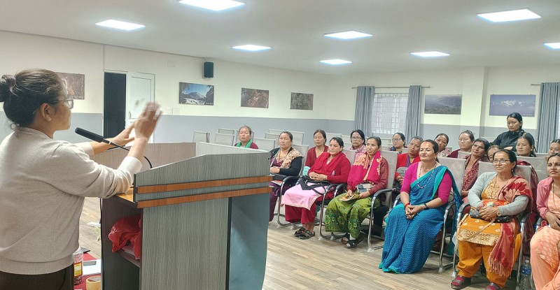 दोर्दीमा दुइदिने उद्घोषण तथा भाषणकला तालिम