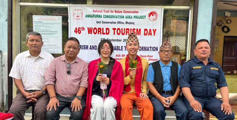चक्रीय अन्नपूर्ण पदमार्गमा पर्यटकलाई स्वागतै स्वागत