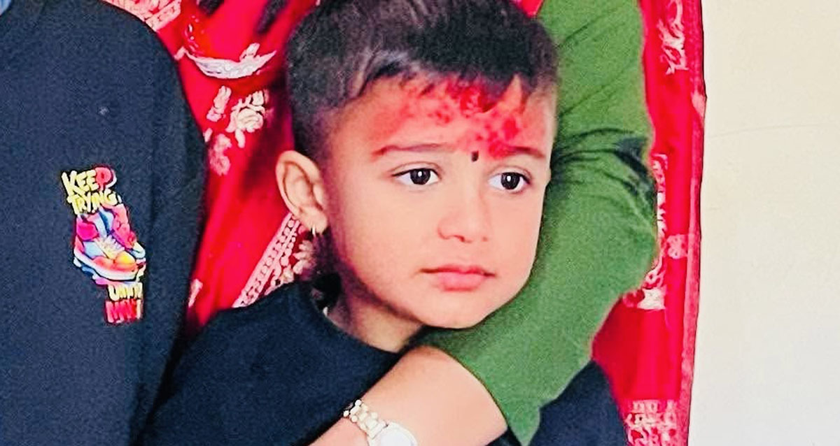 लमजुङको अर्चलबोटबाट ६ वर्षीय बालक हराए