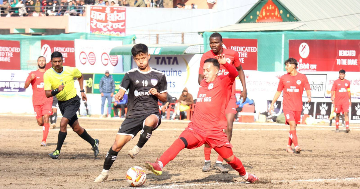 त्रिवेणी कपः चर्च बोइज र मर्स्याङ्दी सेमिफाइनलमा