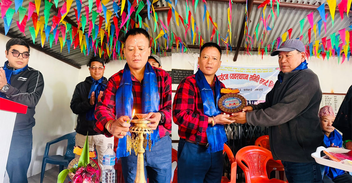 सर्वोत्कृष्ट होमस्टे र सर्वाधिक करदातालाई सम्मान गर्दै घलेगाउँको साधारण सभा सकियो