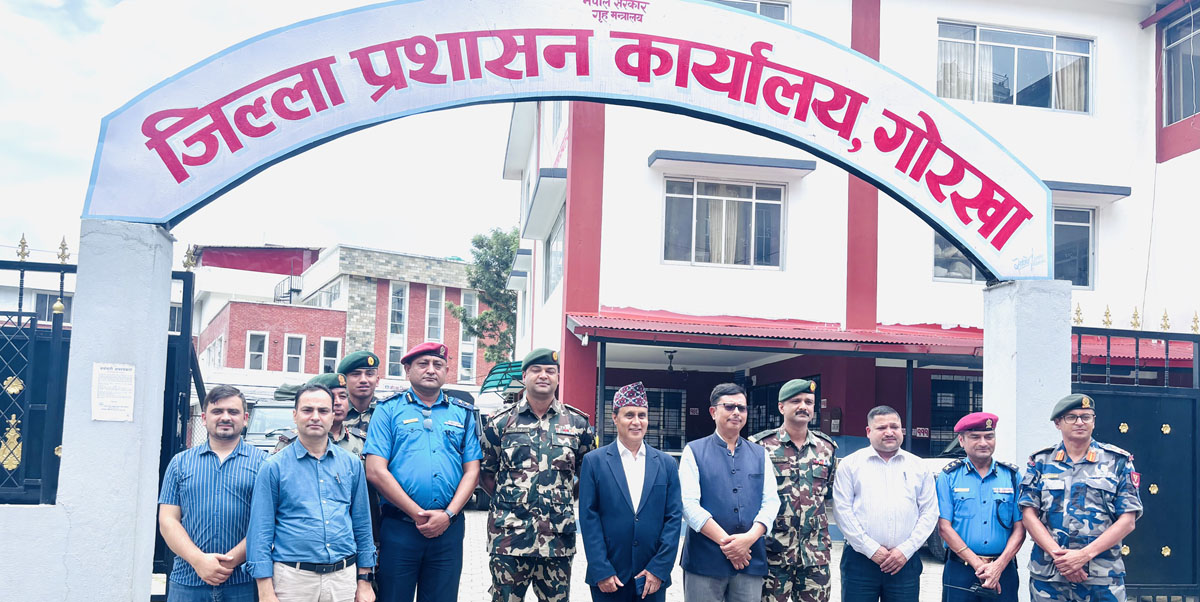 अपराध नियन्त्रण गर्न लमजुङ र गोरखाका सुरक्षा संयन्त्रबीच सहकार्य