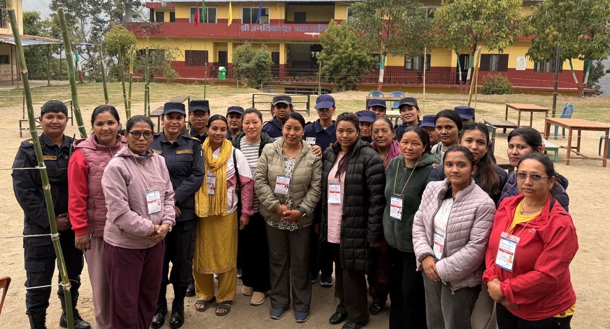 लमजुङमा दुई मतदान केन्द्रको जिम्मा महिलालाई