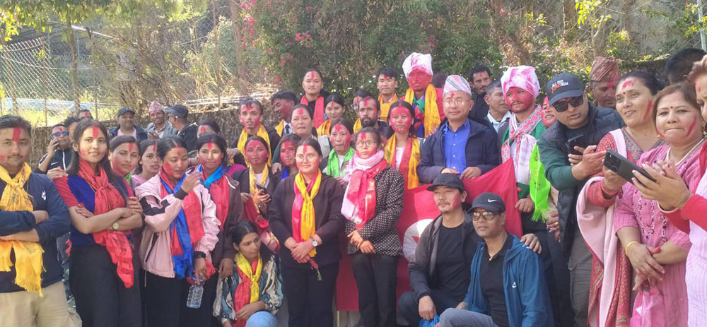 लमजुङको भक्ति आदर्श क्याम्पसमा नेविसंघ प्यानलै निर्वाचित